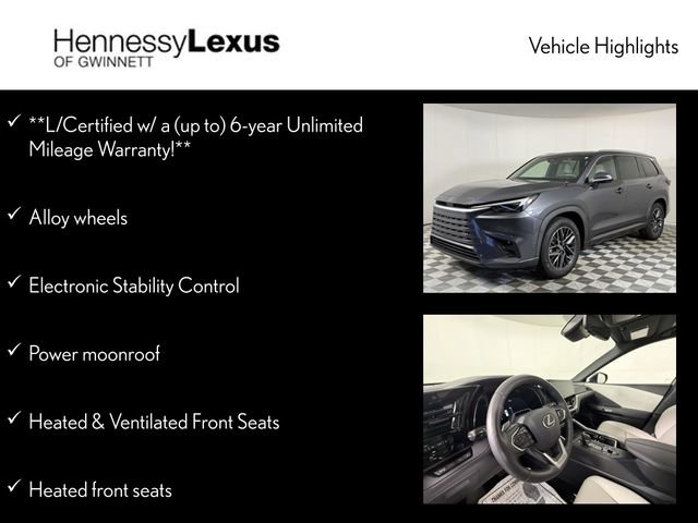 Used 2025 Lexus TX 350 AWD w/ Technology Package image 12