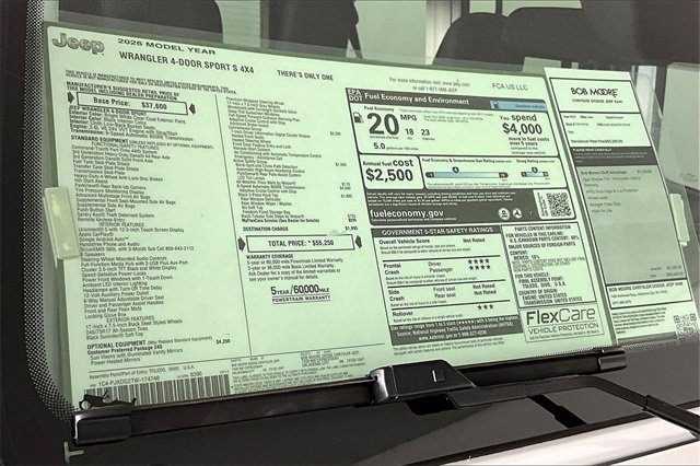 New 2026 Jeep Wrangler Sport S image 14