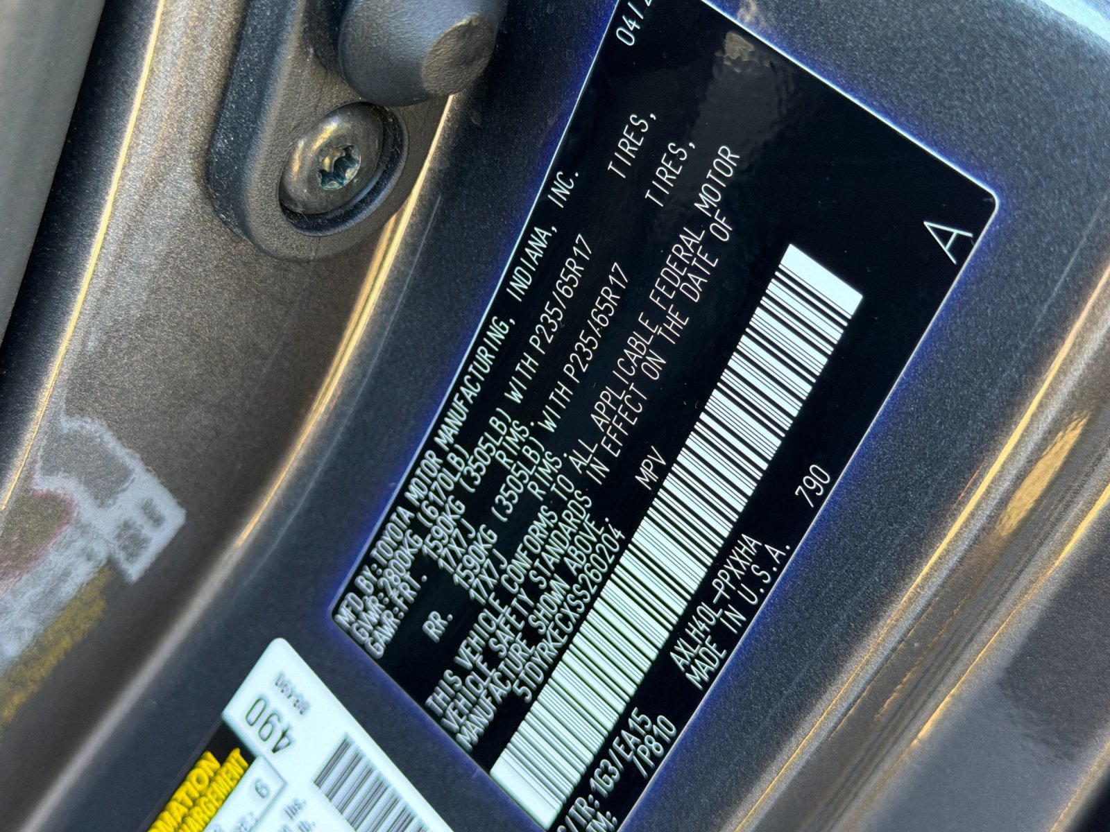 Used 2025 Toyota Sienna XLE FWD image 28