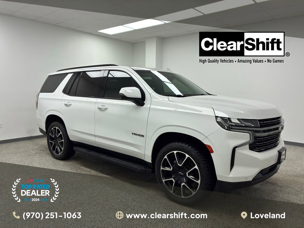 Used 2021 Chevrolet Tahoe RST w/ Luxury Package AWD/4WD image 1