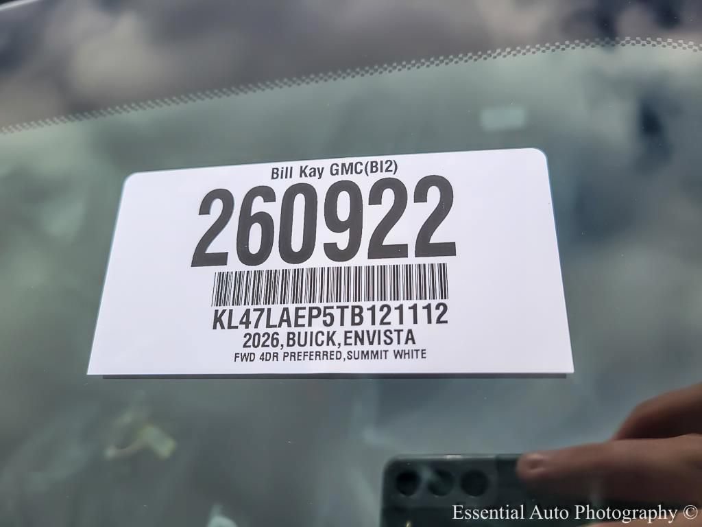 New 2026 Buick Envista Preferred w/ Convenience I Package FWD image 23