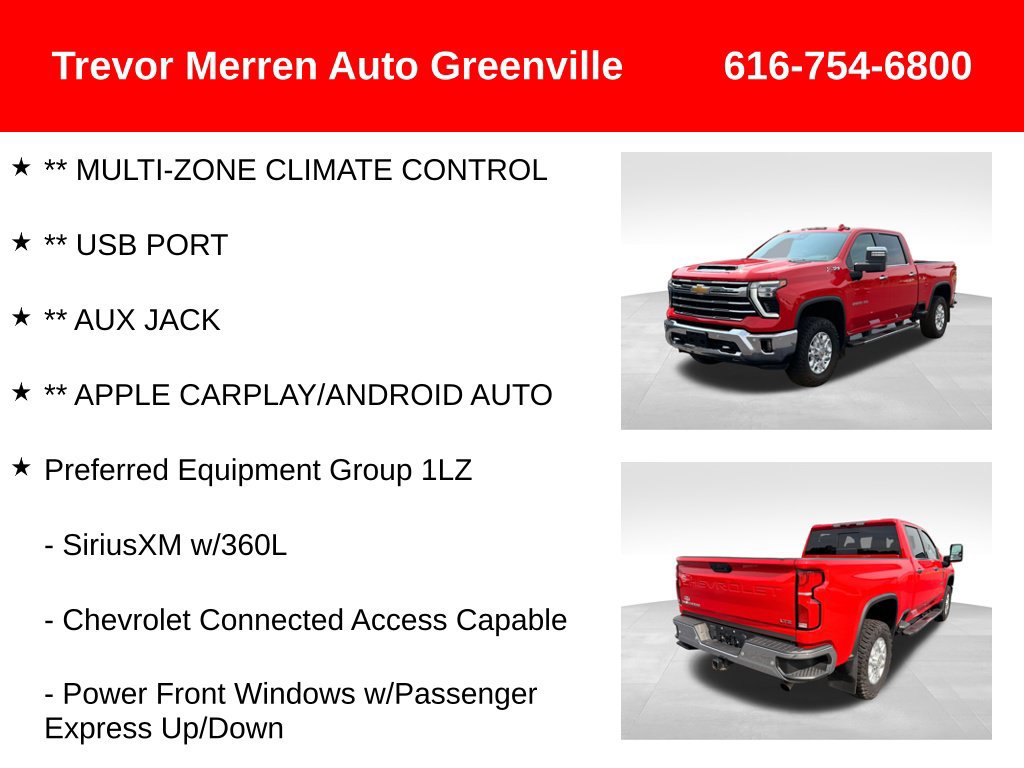 Used 2024 Chevrolet Silverado 2500 LTZ w/ LTZ Plus Package AWD/4WD image 20