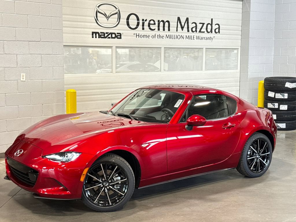 New 2026 MAZDA MX-5 Miata RF Grand Touring w/ Weather Package RWD image 1