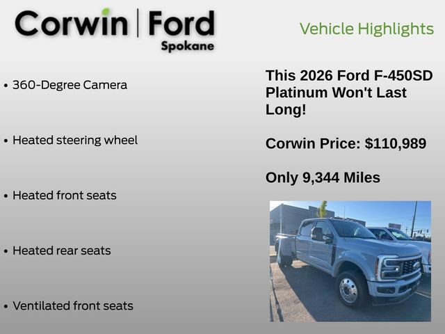 Used 2026 Ford F450 Platinum AWD/4WD image 12