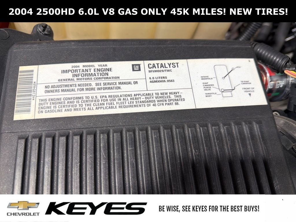 Used 2004 Chevrolet Silverado 2500 W/T w/ Snow Plow Prep Package image 36