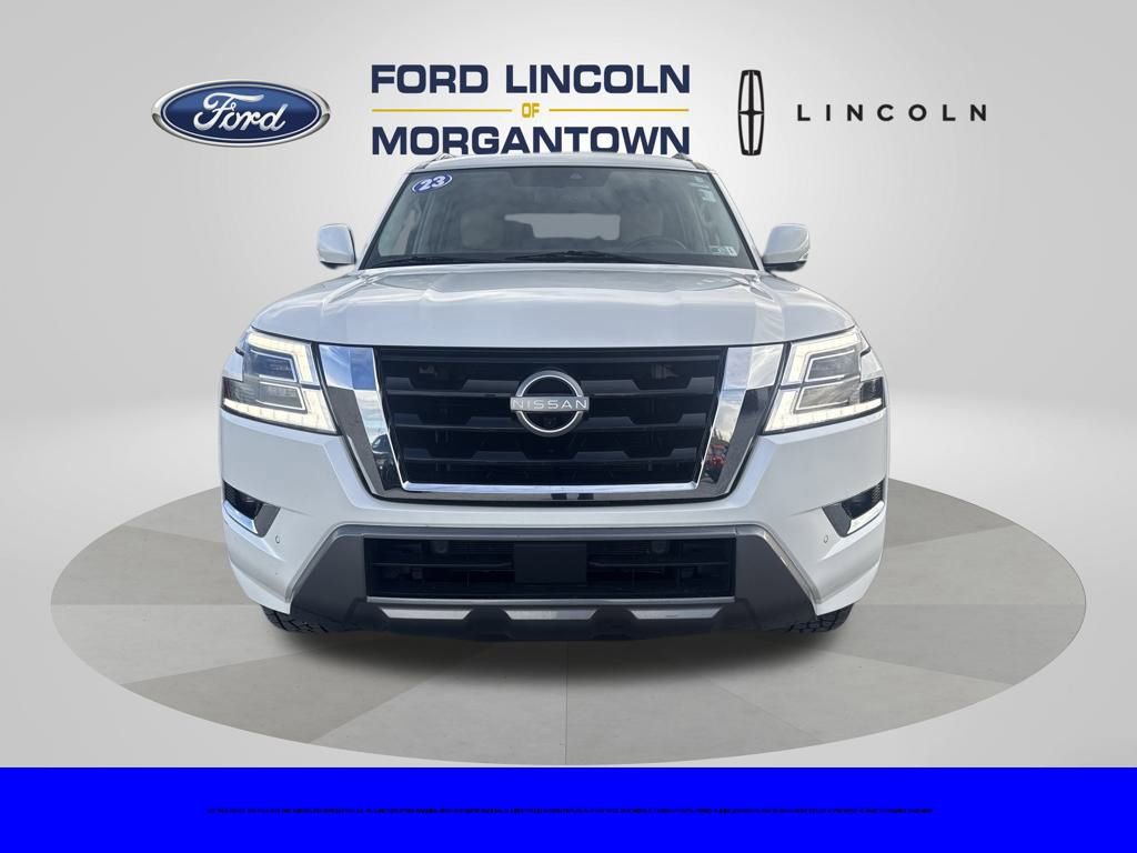 Used 2023 Nissan Armada SL w/ Captain's Chairs Package video 3