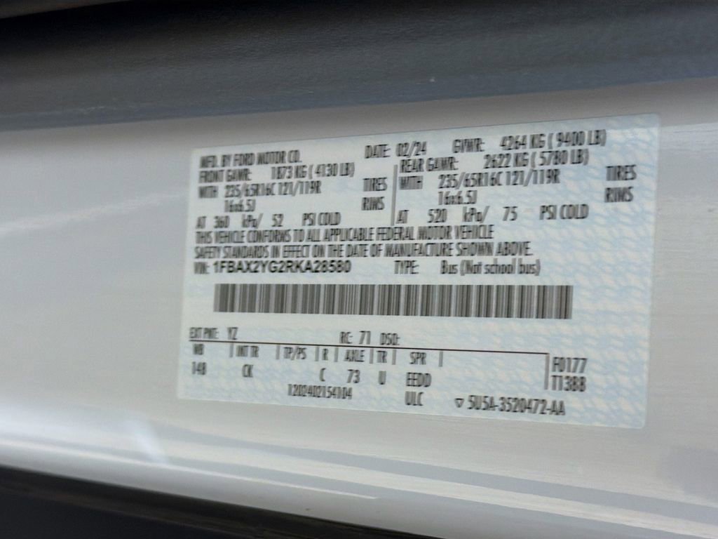 Used 2024 Ford Transit 350 XLT image 37