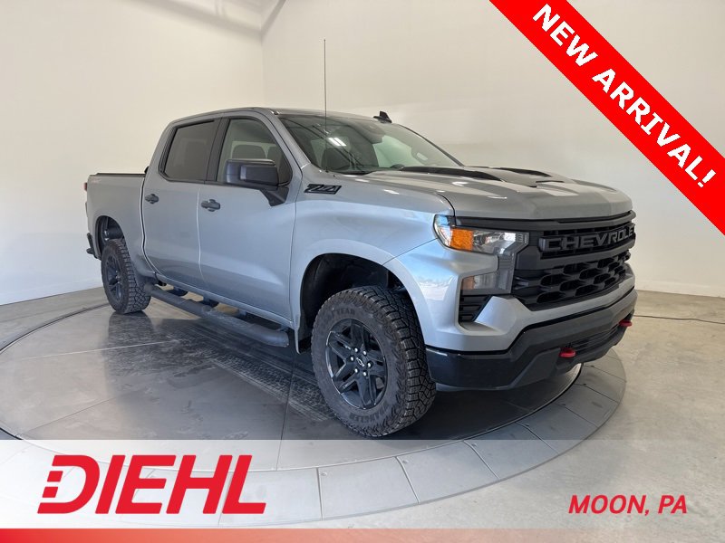 Used 2024 Chevrolet Silverado 1500 Custom Trail Boss w/ LPO, Dark Essentials Package