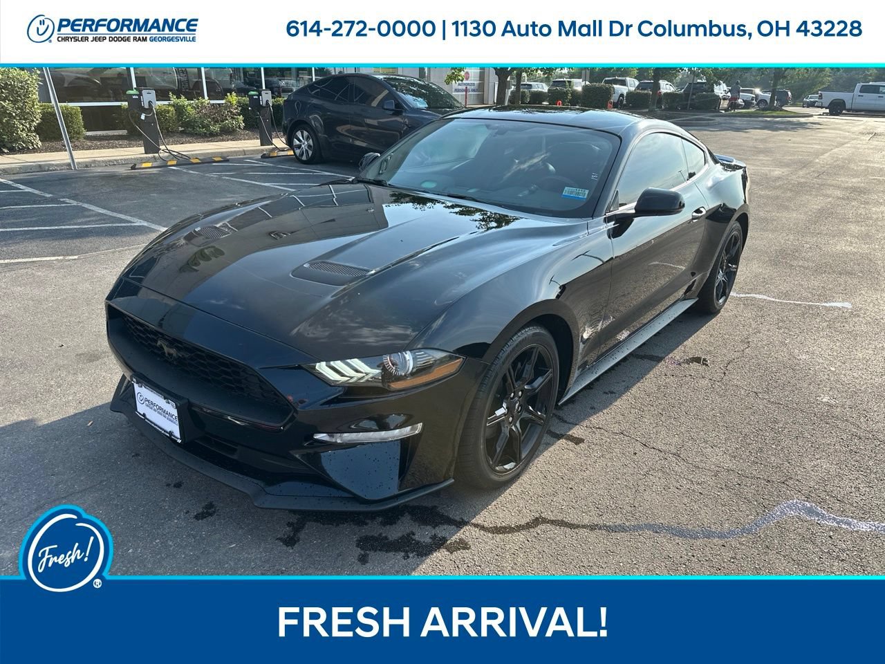 Used 2018 Ford Mustang Premium w/ Black Accent Package RWD image 8