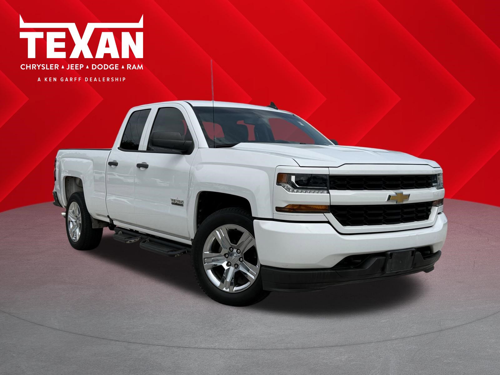 Used 2018 Chevrolet Silverado 1500 Custom w/ Texas Edition RWD image 1