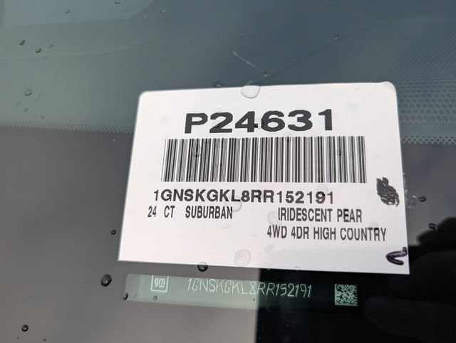 Used 2024 Chevrolet Suburban High Country w/ Max Trailering Package AWD/4WD image 39