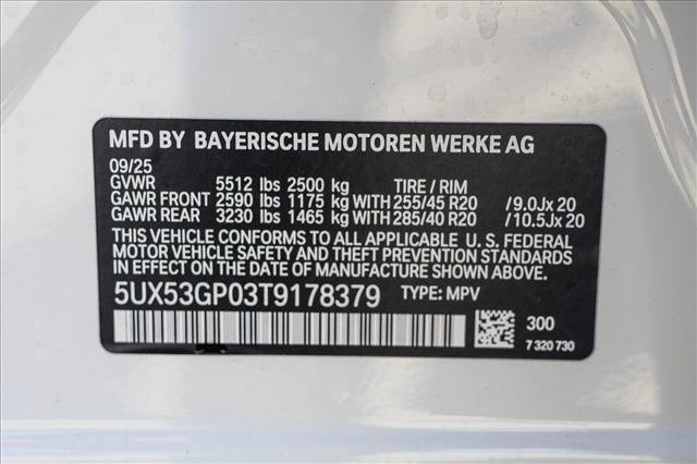 Used 2026 BMW X3 xDrive30i w/ Convenience Package AWD/4WD image 27