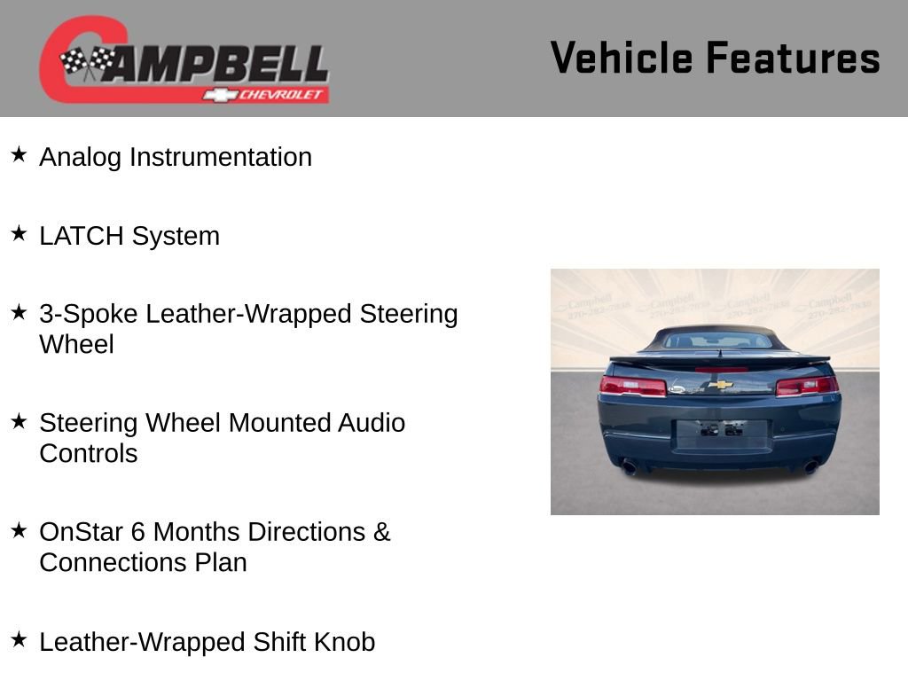Used 2015 Chevrolet Camaro LT image 26