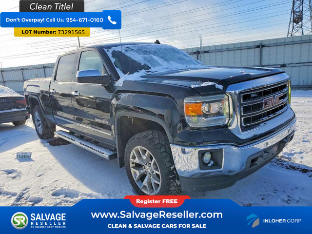 Used 2014 GMC Sierra 1500 SLT w/ SLT Crew Cab Value Package image 5