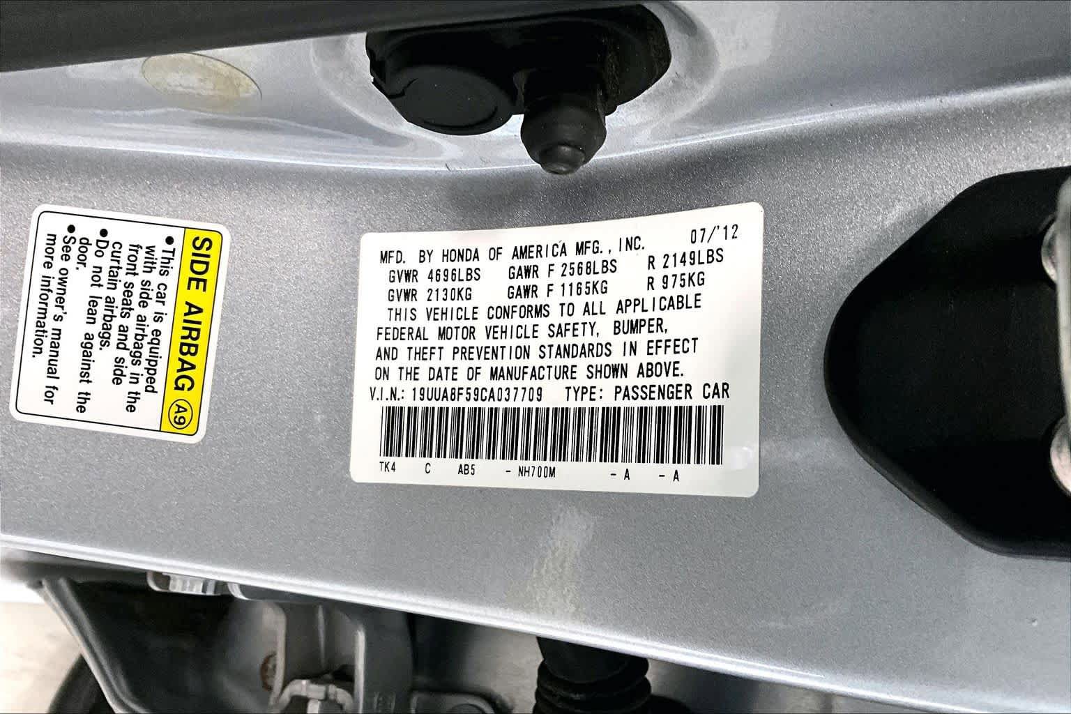 Used 2012 Acura TL w/ Technology Package FWD image 18