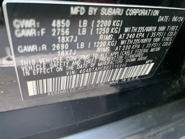 Certified 2025 Subaru Outback Touring image 28