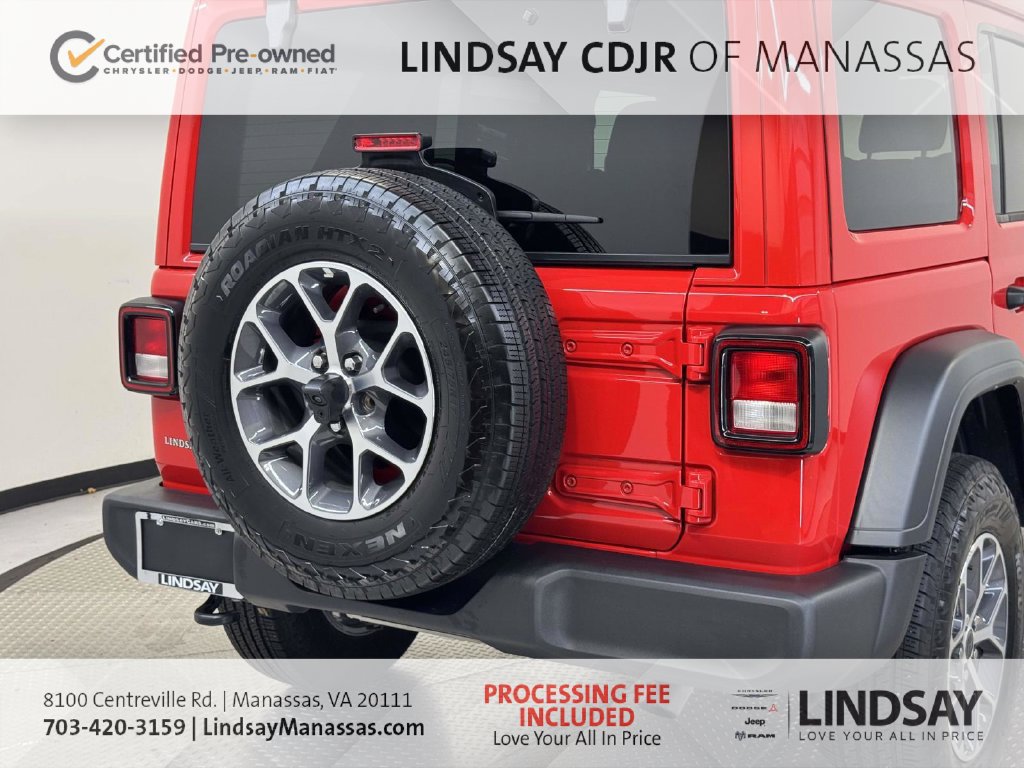 Used 2025 Jeep Wrangler Unlimited Sport AWD/4WD image 10
