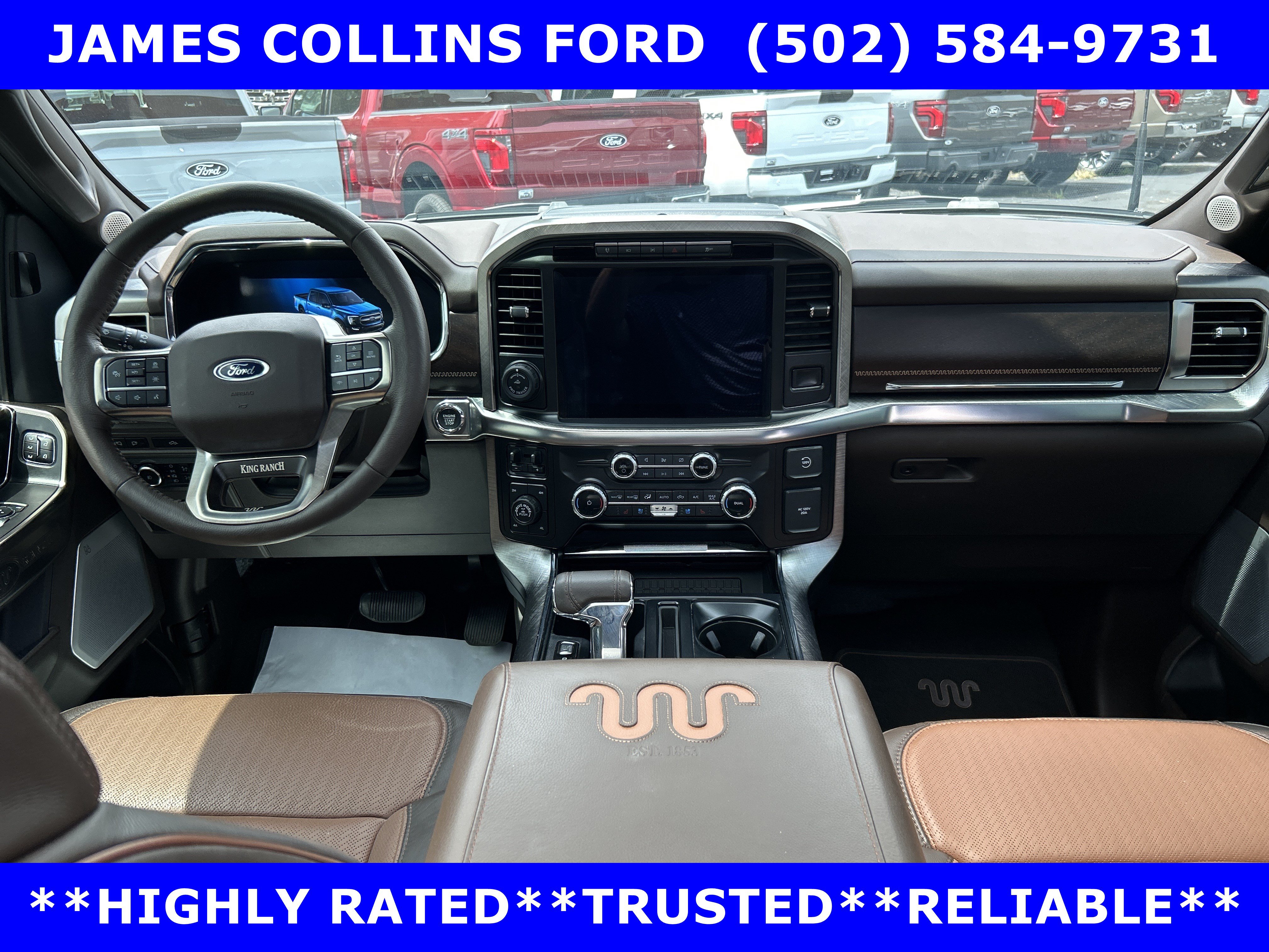 Certified 2023 Ford F150 King Ranch w/ Equipment Group 601A High AWD/4WD image 17