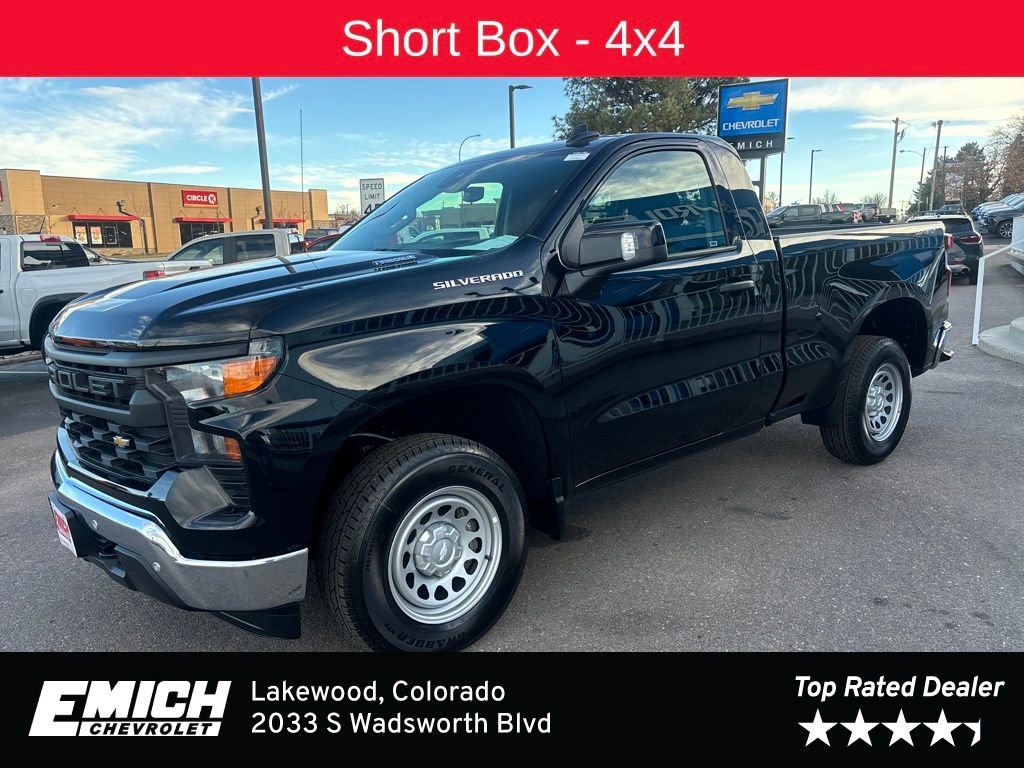 Used 2025 Chevrolet Silverado 1500 W/T w/ WT Safety Package