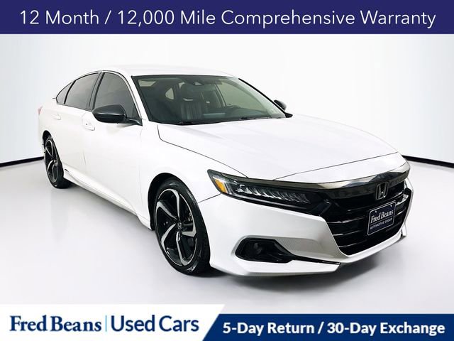 Used 2021 Honda Accord Sport Special Edition