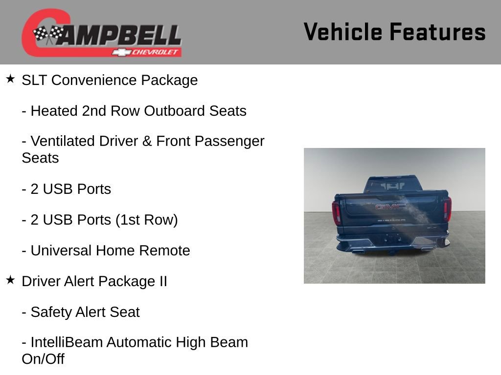 Used 2019 GMC Sierra 1500 SLT w/ SLT Premium Plus Package image 31