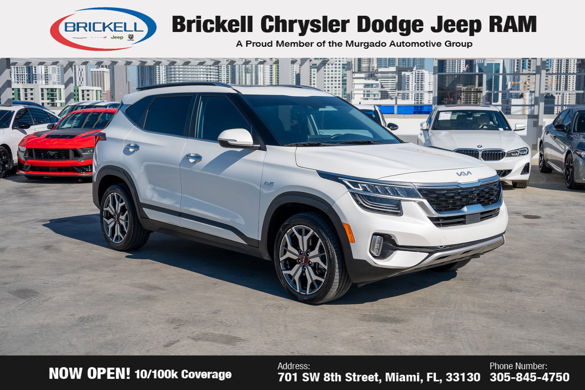 Used 2023 Kia Seltos SX w/ SX Sunroof Package image 3