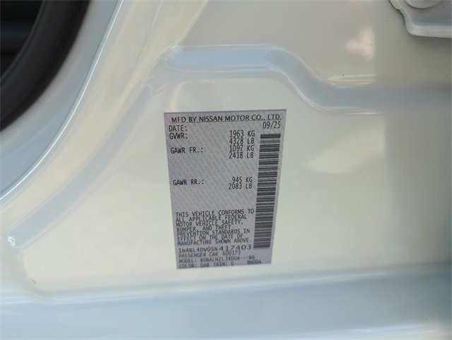 New 2025 Nissan Altima 2.5 SV image 43