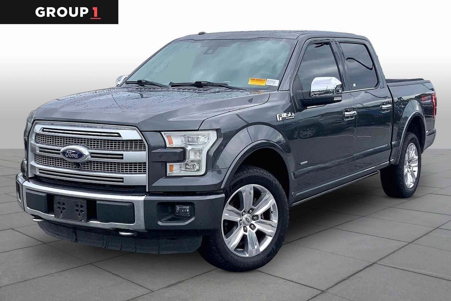 Used 2016 Ford F150 Platinum w/ Equipment Group 701A Luxury AWD/4WD image 1