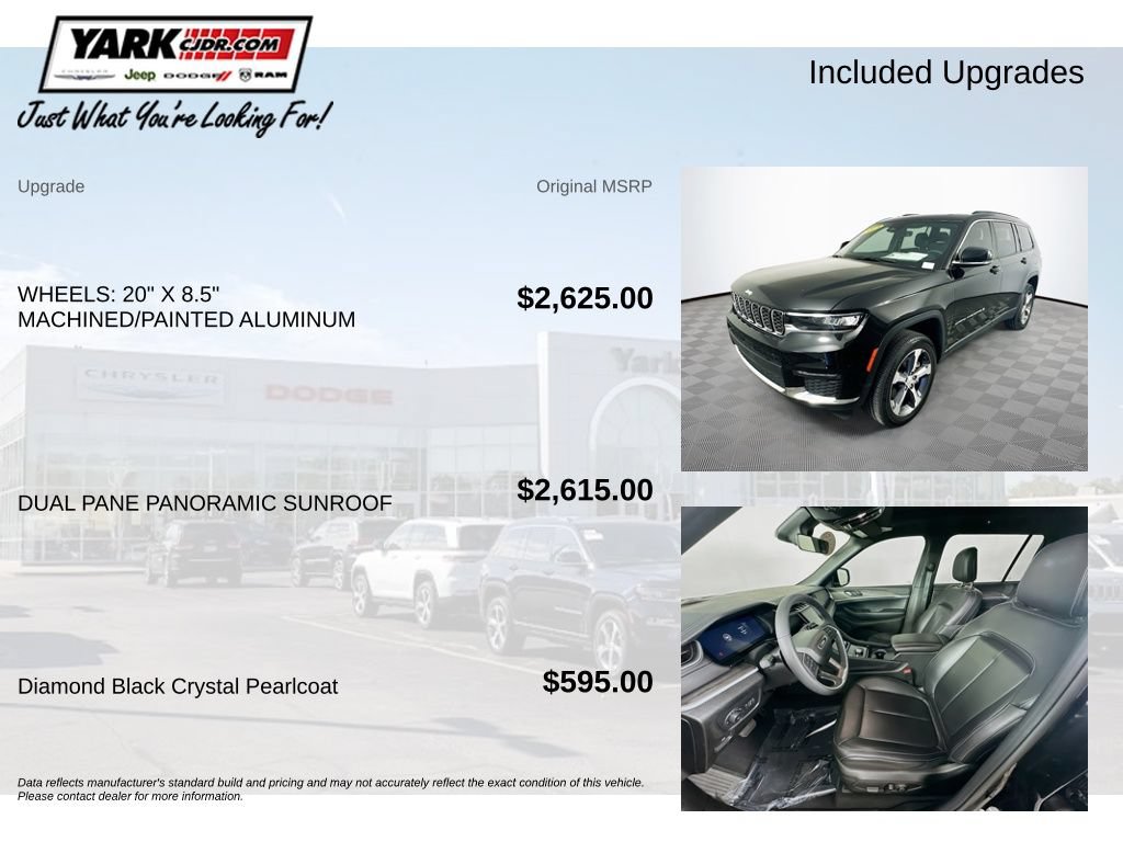 Certified 2025 Jeep Grand Cherokee L Limited AWD/4WD image 5