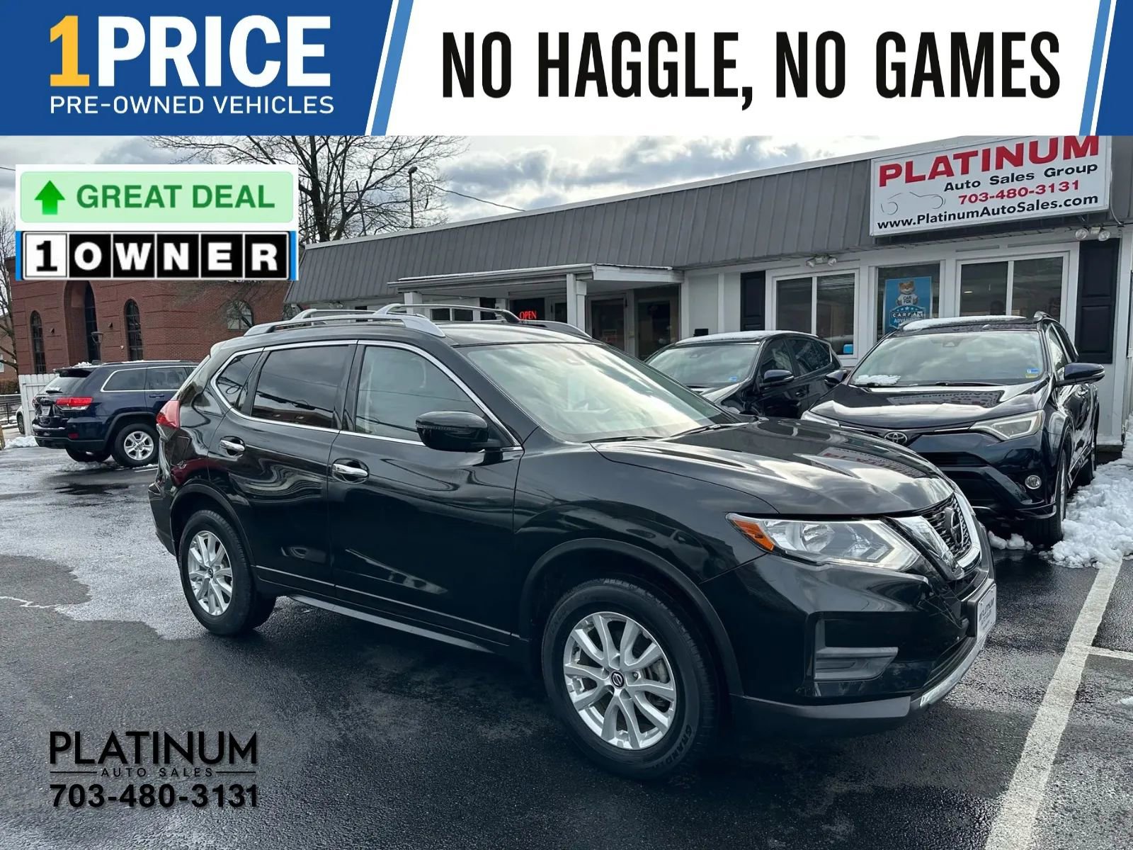 Used 2020 Nissan Rogue SV image 1