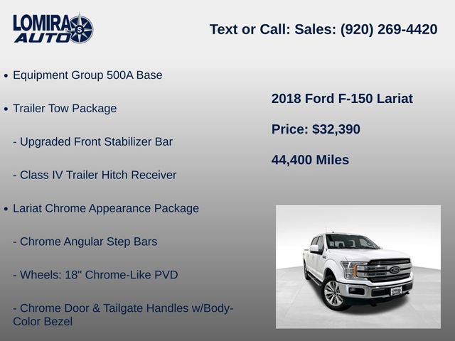 Used 2018 Ford F150 Lariat AWD/4WD image 8