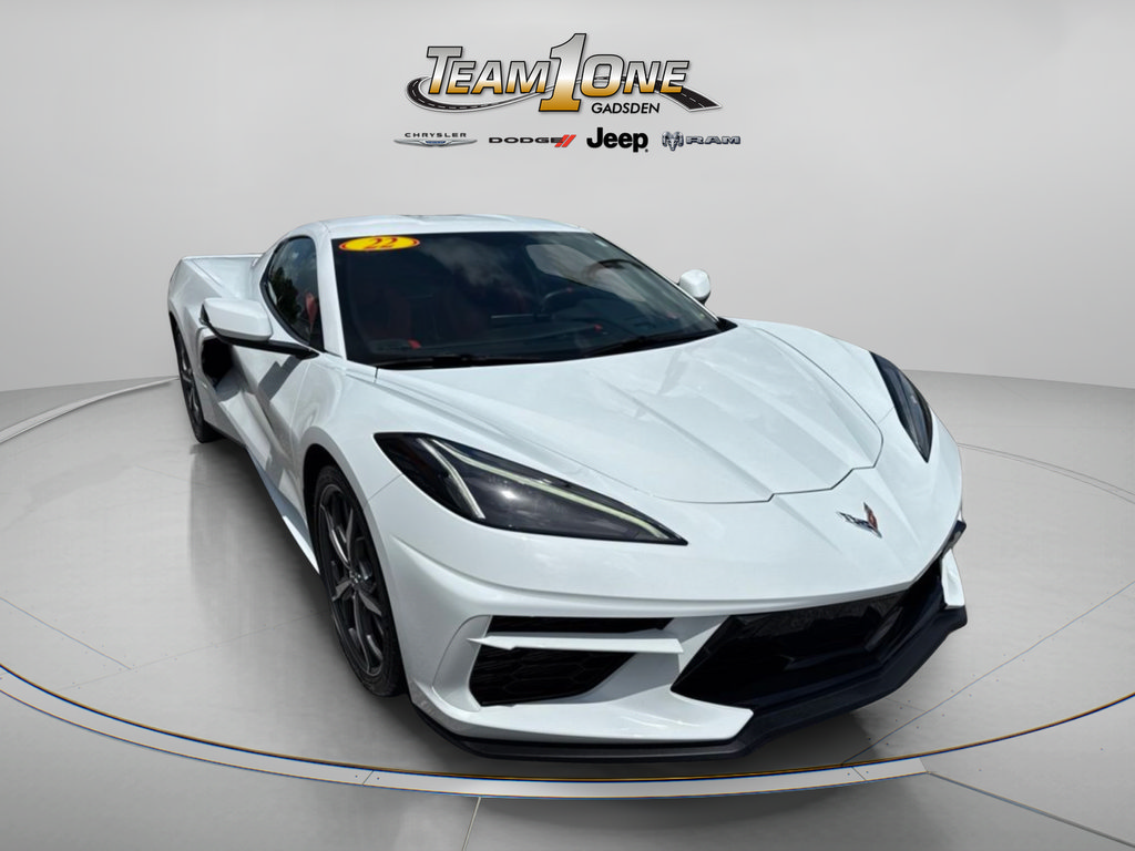 Used 2022 Chevrolet Corvette Stingray Preferred Cpe w/ Engine Appearance Package RWD image 1