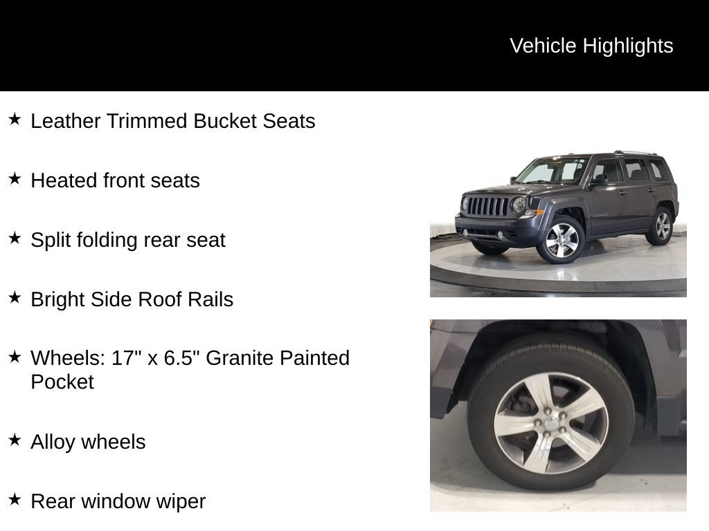 Used 2017 Jeep Patriot High Altitude FWD image 32