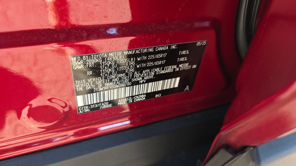 Used 2025 Toyota RAV4 XLE w/ Convenience Package FWD image 26
