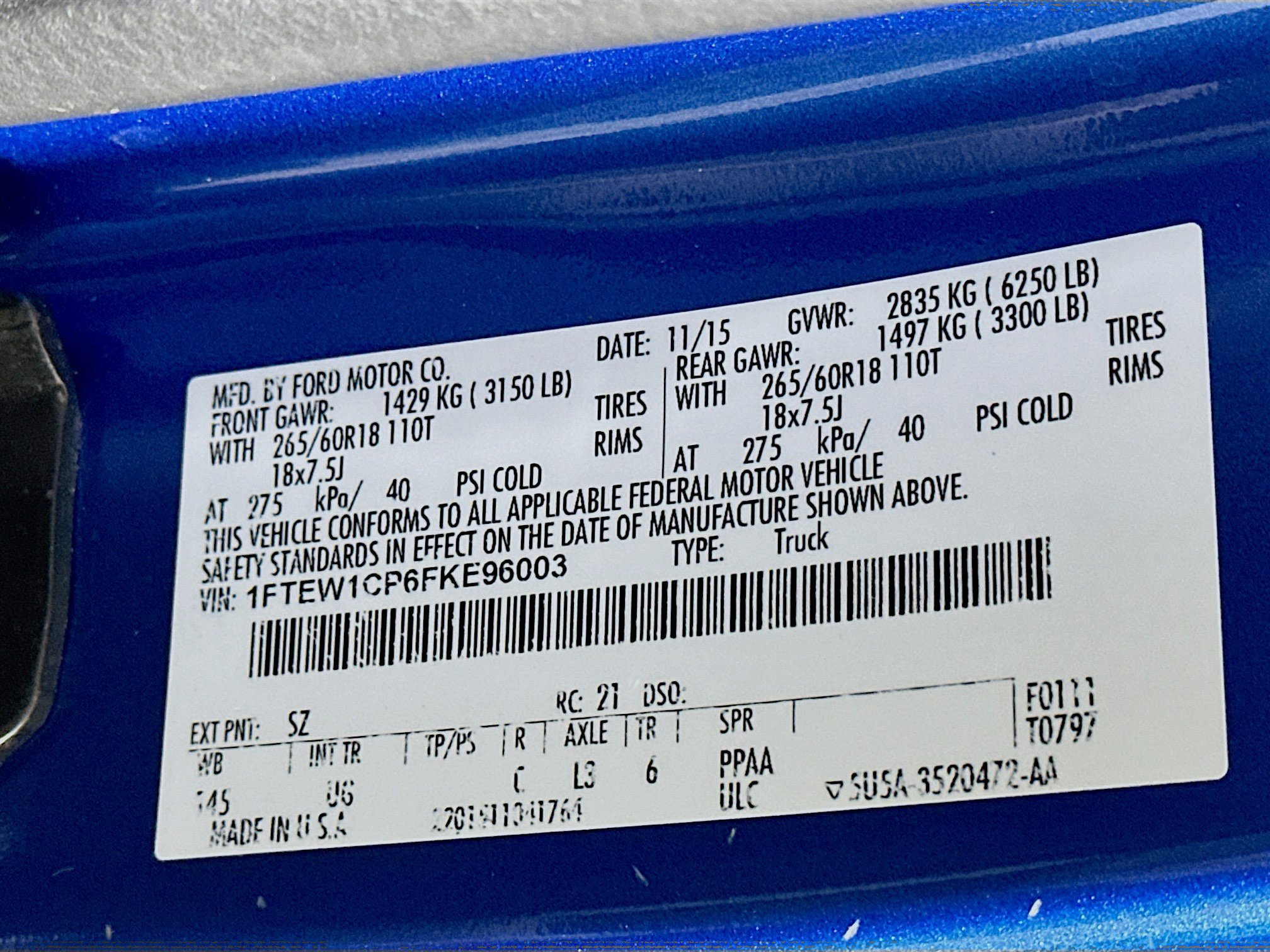 Used 2015 Ford F150 XLT w/ Equipment Group 302A Luxury image 12