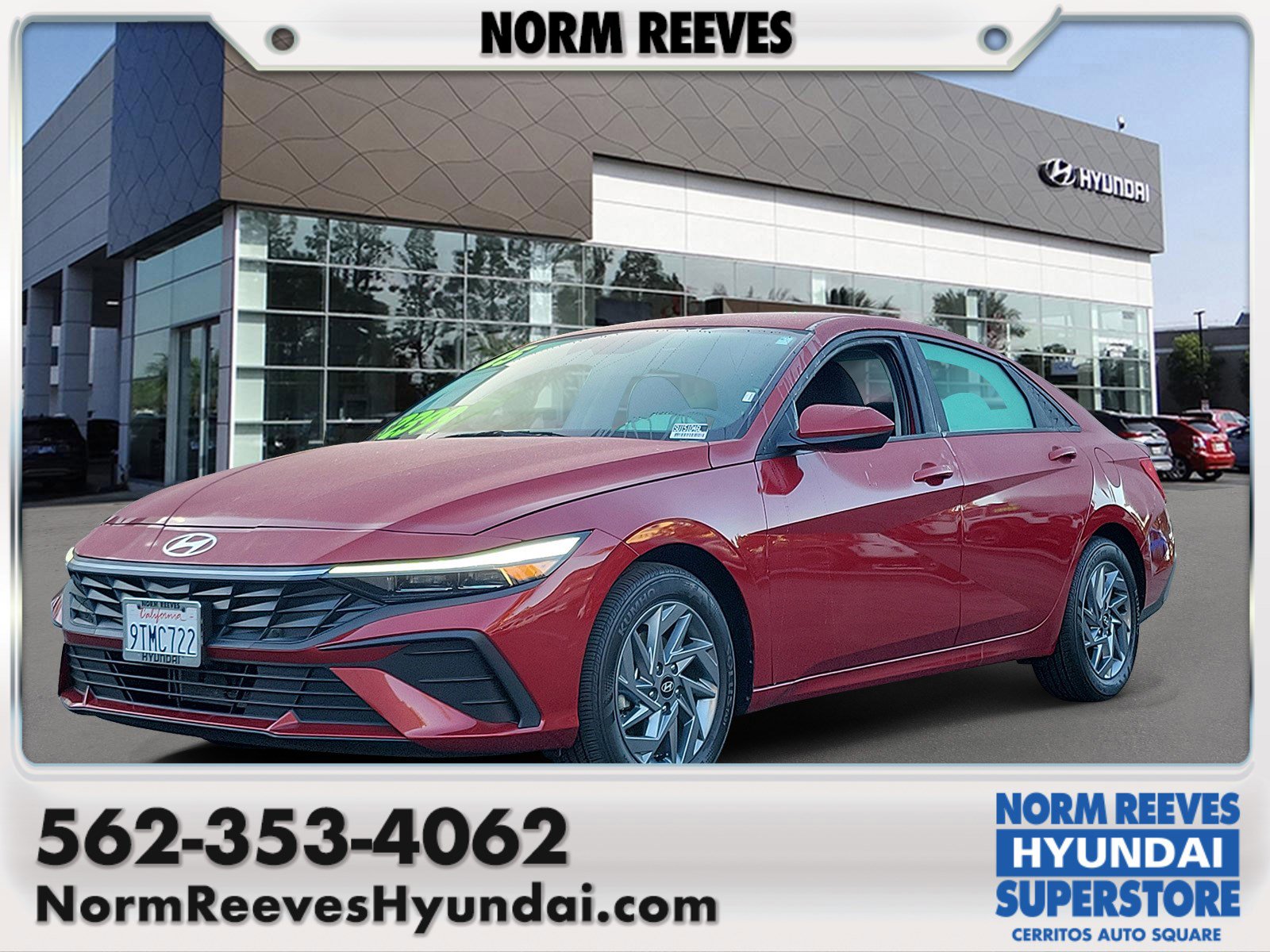 Certified 2025 Hyundai Elantra Blue