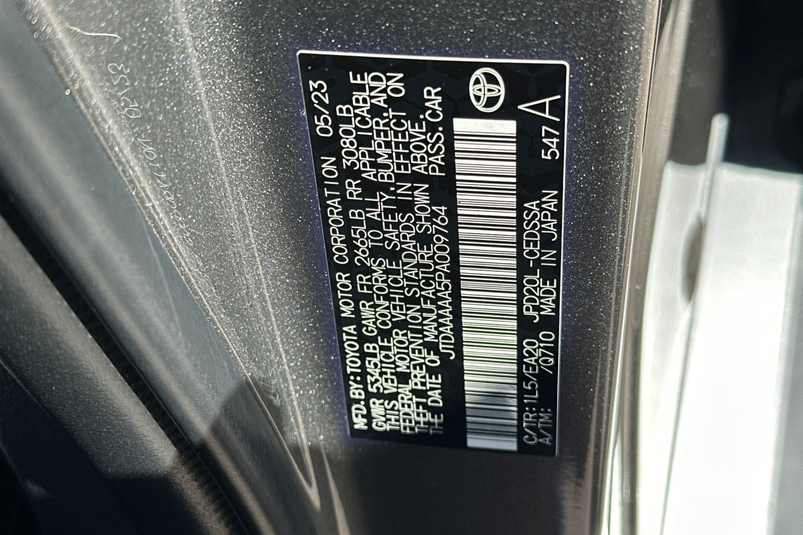 Certified 2023 Toyota Mirai w/ Advanced Technology Package RWD image 37