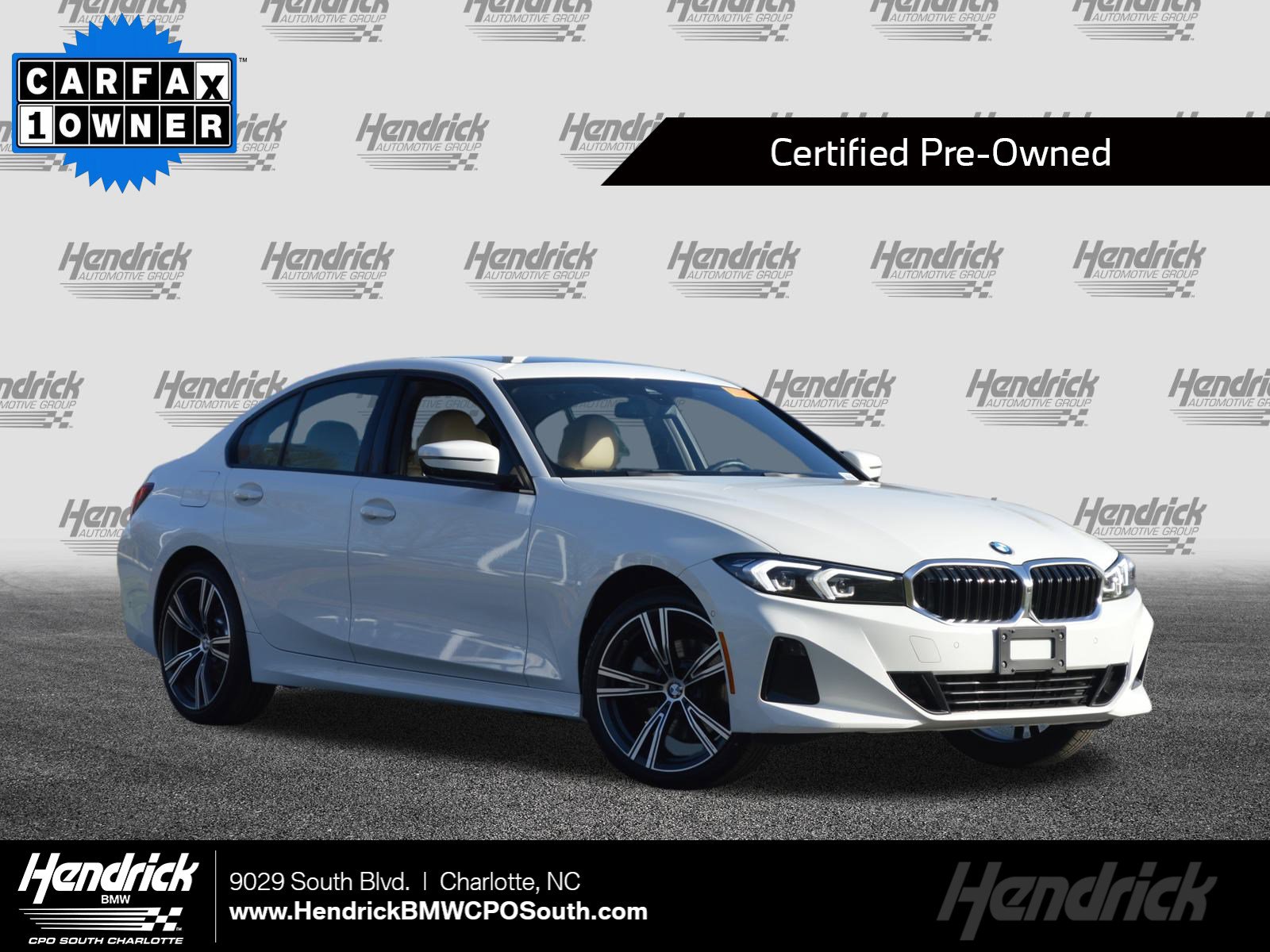 Certified 2023 BMW 330i xDrive Sedan w/ Premium Package image 1