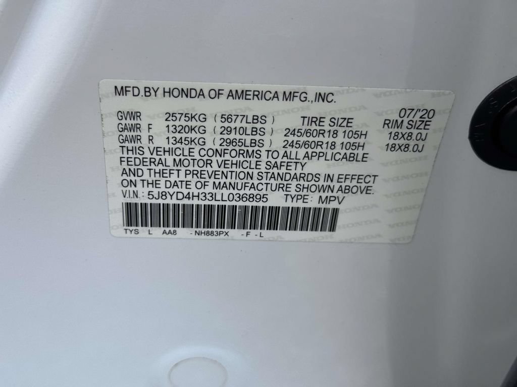 Certified 2020 Acura MDX SH-AWD image 17
