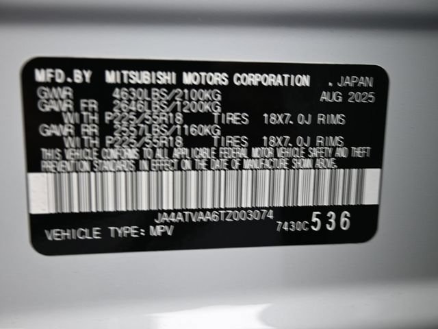 New 2026 Mitsubishi Eclipse Cross LE AWD/4WD image 4