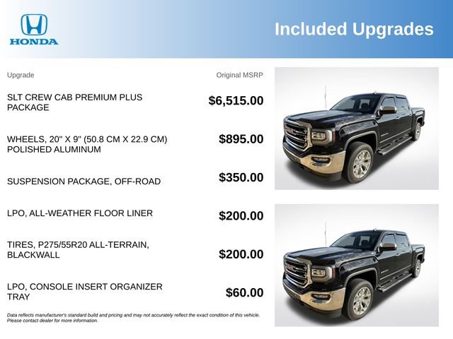 Used 2018 GMC Sierra 1500 SLT AWD/4WD image 3