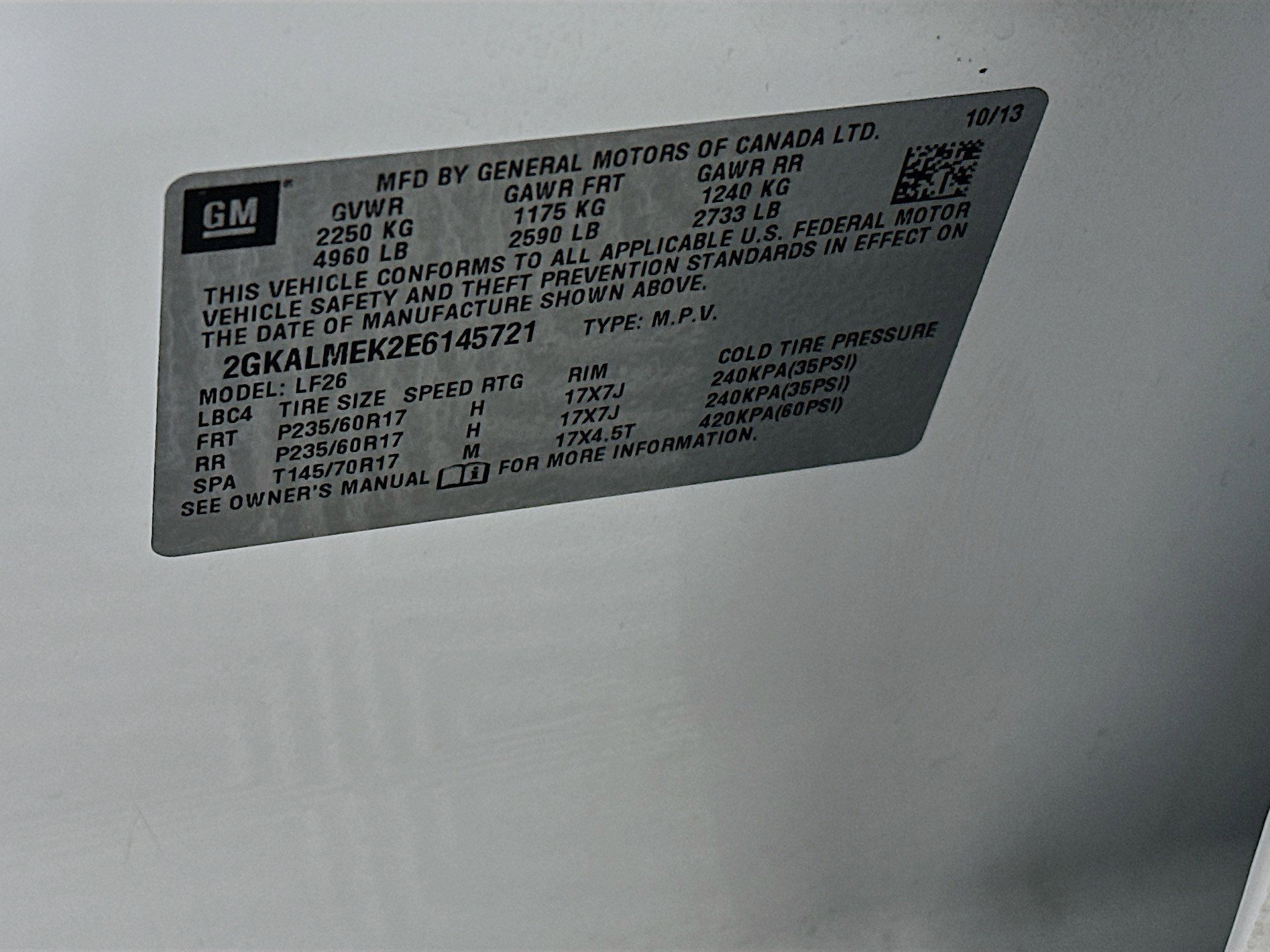 Used 2014 GMC Terrain SLE FWD image 12