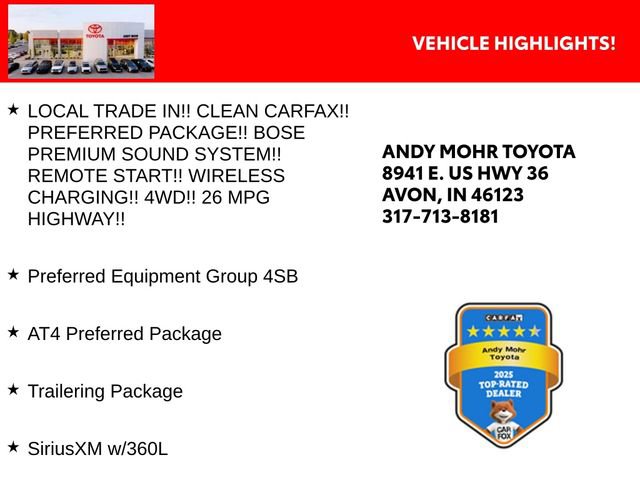 Used 2021 GMC Sierra 1500 AT4 w/ AT4 Preferred Package image 2