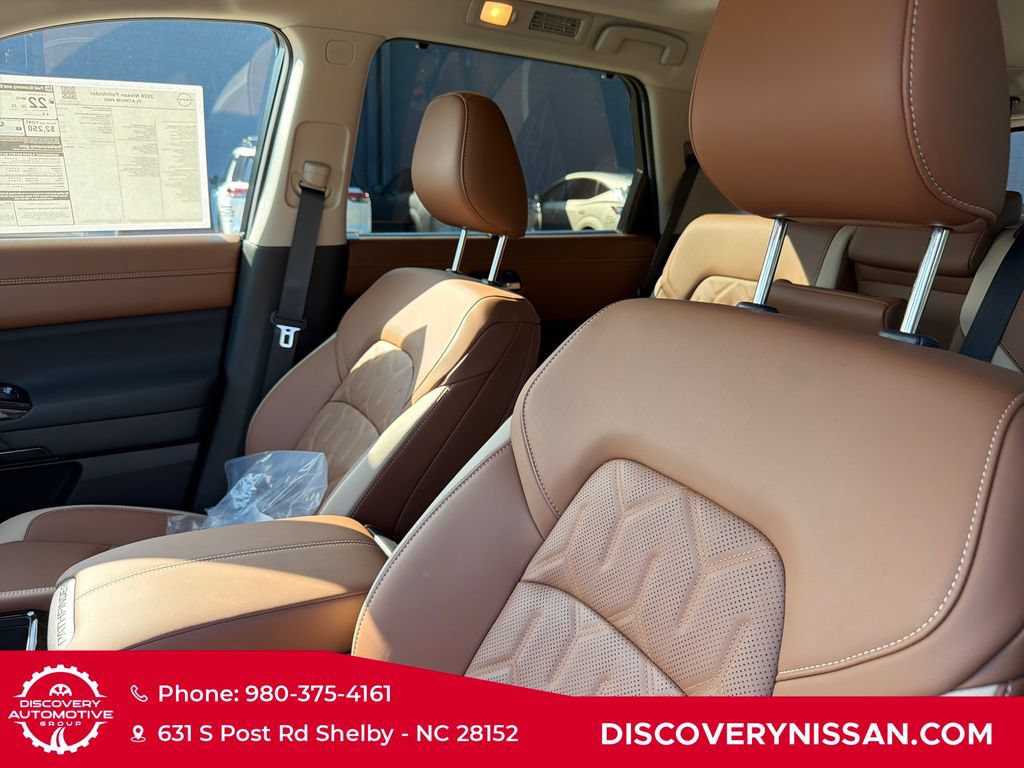 New 2026 Nissan Pathfinder Platinum w/ Cargo Package AWD/4WD image 14