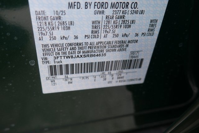 New 2025 Ford Maverick XLT w/ Black Appearance Package image 25