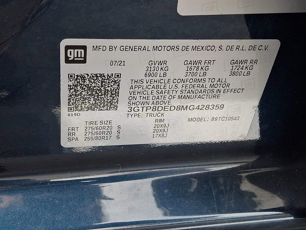 Used 2021 GMC Sierra 1500 SLT image 32