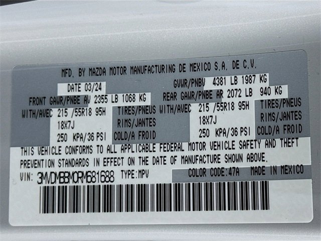 Used 2024 MAZDA CX-30 AWD 2.5 S w/ Select Sport Pkg image 33