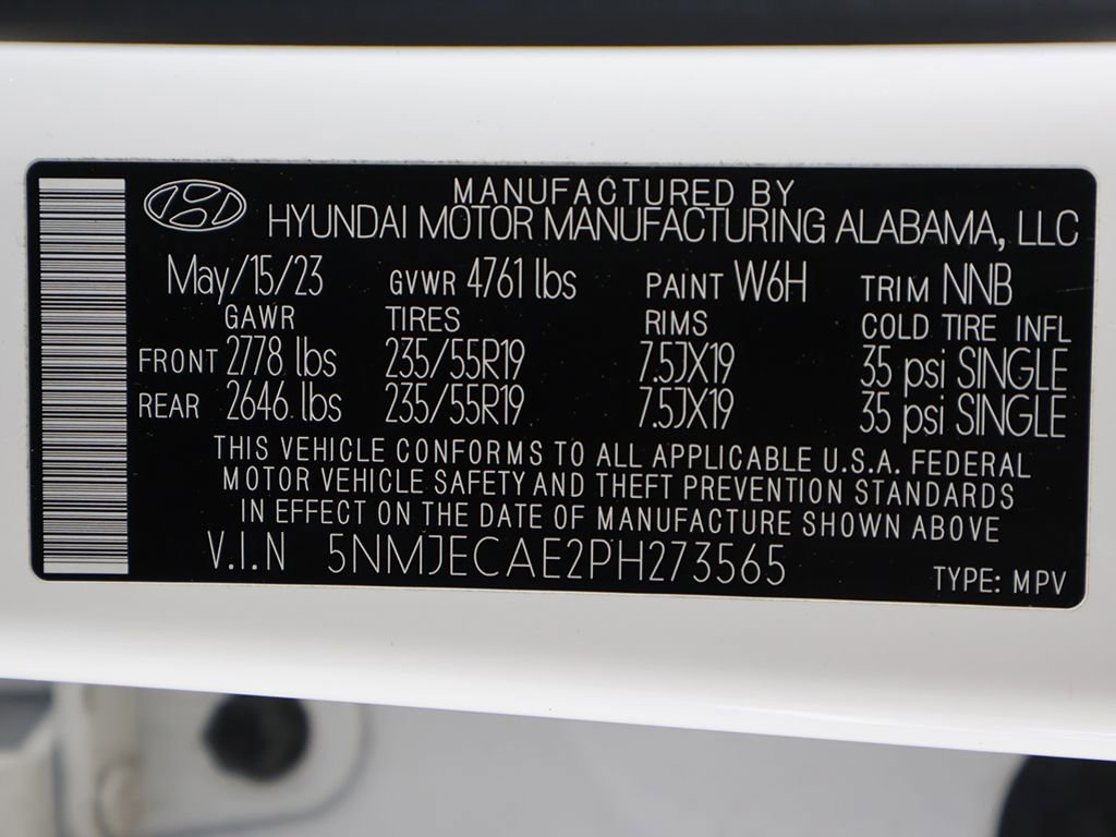Certified 2023 Hyundai Tucson Limited AWD/4WD image 55