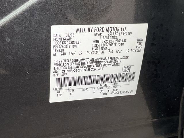 Used 2016 Ford Edge SE image 36