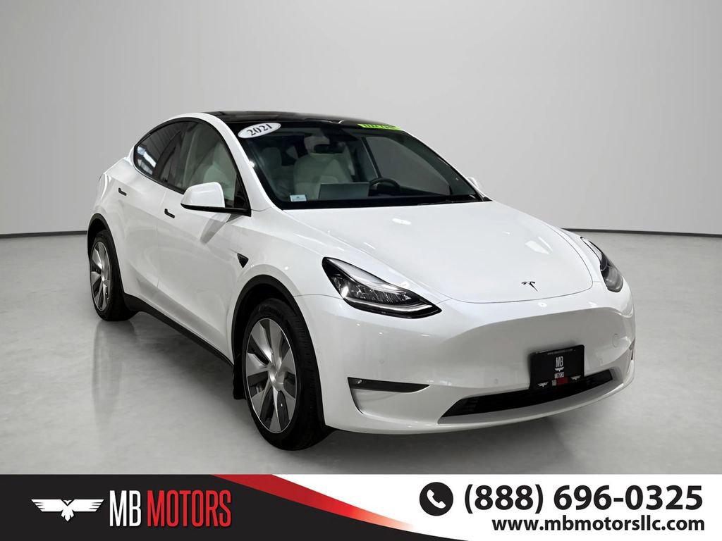 Used 2021 Tesla Model Y Long Range AWD/4WD image 3